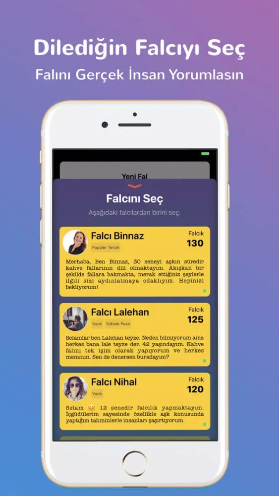Fallame - Geleneksel Fal应用截图